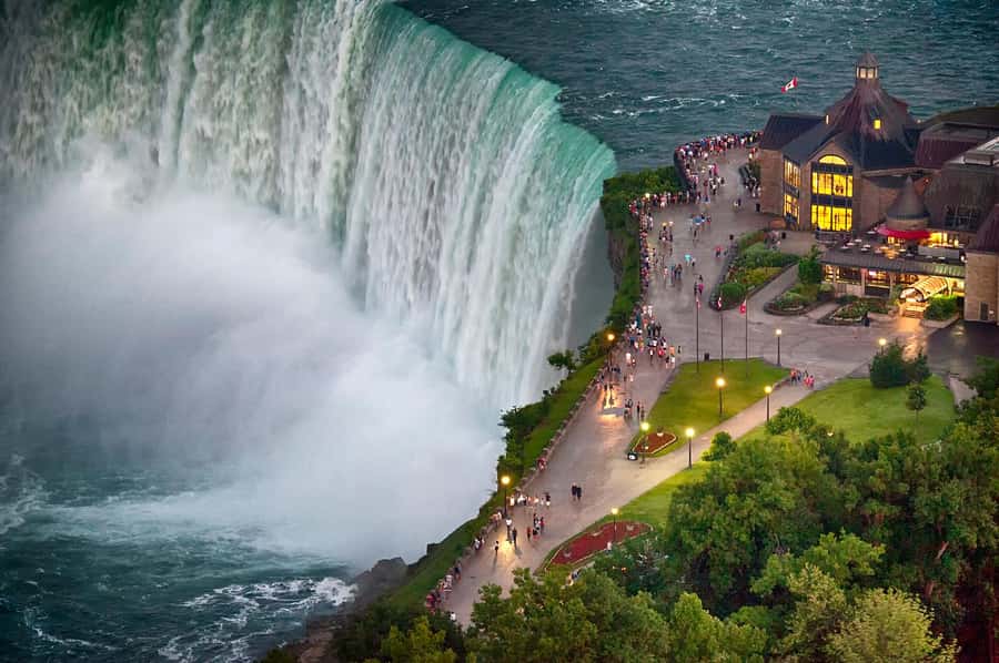 Toronto: Small-Group Niagara Falls Day Trip - First views of Niagara Falls on the Canadian side