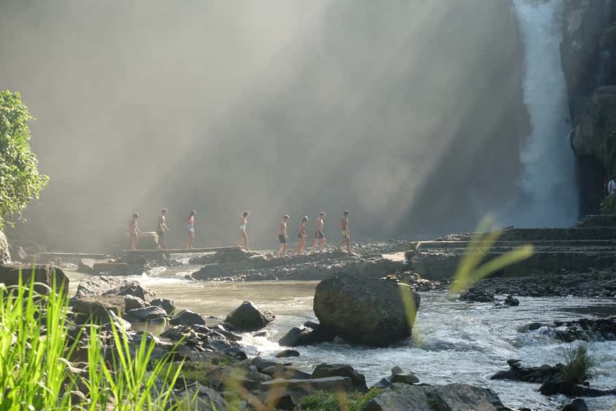 Ubud: Tegenungan Waterfall, Snorkeling, and Canyoning Tour - Snorkeling at Tanjung Jepun and Blue Lagoon